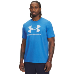 UNDER ARMOUR Logo T-Shirt Herren 402 - blue atlantis/blue...