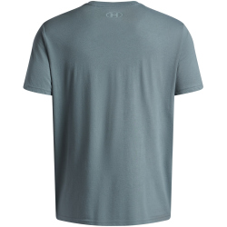 UNDER ARMOUR Foundation Sportshirt Herren 587 - jasper blue/khaki base/serpentine L