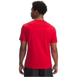 UNDER ARMOUR Foundation Sportshirt Herren 601 - red/white/black S