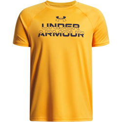 UNDER ARMOUR Tech Trainingsshirt Jungen 793 - squad orange/midnight navy M (137-149 cm)