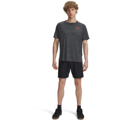 UNDER ARMOUR Woven Shorts Herren 007 - black/racer red L