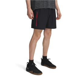 UNDER ARMOUR Woven Shorts Herren 007 - black/racer red XL