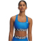 UNDER ARMOUR HeatGear Armour Mid Support Sport-BH Damen 402 - blue atlantis/white XS