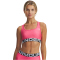 UNDER ARMOUR HeatGear Armour Mid Support Sport-BH Damen 672 - super pink/white S