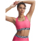 UNDER ARMOUR HeatGear Armour Mid Support Sport-BH Damen 672 - super pink/white S