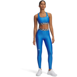 UNDER ARMOUR HeatGear Leggings Damen 402 - blue atlantis/white M