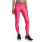 UNDER ARMOUR HeatGear Leggings Damen 672 - super pink/white L