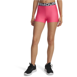 UNDER ARMOUR HeatGear Authentics Shorty Damen 672 - super pink/white M