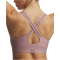 UNDER ARMOUR Infinity 2.0 High Support Zip Sport-BH Damen 673 - tourmaline pink/maroon mist L A-C