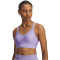 UNDER ARMOUR Infinity 2.0 Mid Support Sport-BH Damen 538 - transparent/white L D-DD