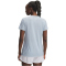 UNDER ARMOUR Tech T-Shirt Damen 453 - blue calm/white M