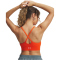 UNDER ARMOUR Vanish Seamless Low Support Sport-BH Damen 844 - orange base/white S