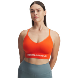 UNDER ARMOUR Vanish Seamless Low Support Sport-BH Damen 844 - orange base/white XS