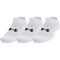 3er Pack UNDER ARMOUR Training Füßlinge 100 - white/white/black XL (47.5-50.5)