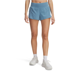 UNDER ARMOUR Launch Pro 3" Laufshorts Damen 418 - blue smoke/reflective XS