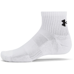 3er Pack UNDER ARMOUR Training Quarter Socken 100 -...