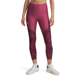 UNDER ARMOUR Tech Printed Panel Ankle Trainingstights Damen 659 - fuchsia dusk/white M