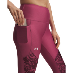UNDER ARMOUR Tech Printed Panel Ankle Trainingstights Damen 659 - fuchsia dusk/white M