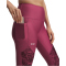 UNDER ARMOUR Tech Printed Panel Ankle Trainingstights Damen 659 - fuchsia dusk/white M