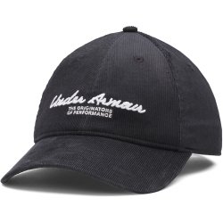 UNDER ARMOUR verstellbare Kord Cap 003 - black/white
