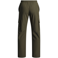 UNDER ARMOUR Icon Woven Jogginghose Jungen 390 - marine od green/white XS (122-127 cm)