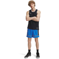 UNDER ARMOUR Zone Pro 7" Mesh Basketballshorts Herren 402 - blue atlantis/white S