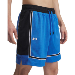 UNDER ARMOUR Zone Pro 7" Mesh Basketballshorts Herren 402 - blue atlantis/white S