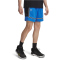 UNDER ARMOUR Zone Pro 7" Mesh Basketballshorts Herren 402 - blue atlantis/white S