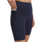 UNDER ARMOUR Motion kurze Leggings Damen 403 - washed navy/white S