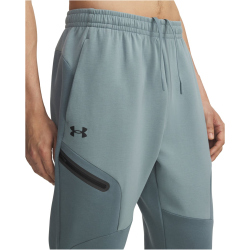 UNDER ARMOUR Unstoppable Fleece Jogginghose Herren 587 - jasper blue/serpentine/black M