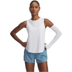 UNDER ARMOUR Launch Elite Lauf-Tanktop Damen 101 - white/reflective S