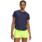 UNDER ARMOUR Launch Elite Laufshirt Damen 403 - washed navy/reflective L