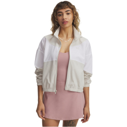 UNDER ARMOUR Rival Woven Jacke Damen 110 - summit white/white/summit white XS