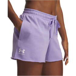 UNDER ARMOUR Rival Terry Fleeceshorts Damen 538 - transparent/white XS