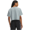 UNDER ARMOUR Rival T-Shirt Damen 587 - jasper blue light heather/black/white L