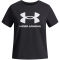 UNDER ARMOUR Big Logo T-Shirt Mädchen 001 - black/white L (149-160 cm)