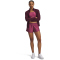UNDER ARMOUR Tech Play Up Trainingsshorts Damen 659 - fuchsia dusk/dark maroon M