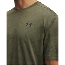 UNDER ARMOUR Tech Vent Jacquard Trainingsshirt Herren 390 - marine od green/black XS