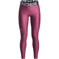 UNDER ARMOUR HeatGear Leggings Mädchen 659 - fuchsia dusk/white S (127-137 cm)