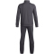 UNDER ARMOUR Icon Knit Trainingsanzug Jungen 025 - castlerock/halo gray/white L (149-160 cm)