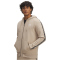 UNDER ARMOUR Icon Taping Fleecejacke Herren 299 - city khaki/white L