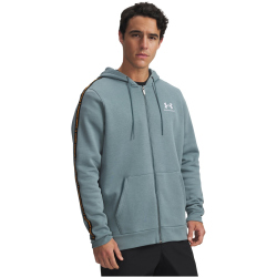UNDER ARMOUR Icon Taping Fleecejacke Herren 587 - jasper blue/squad orange S