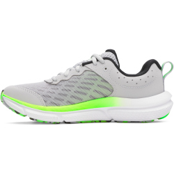 UNDER ARMOUR Assert 10 Laufschuhe Jungen 012 - mod gray/black/hyper green 36