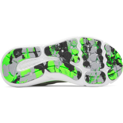 UNDER ARMOUR Assert 10 Laufschuhe Jungen 012 - mod gray/black/hyper green 36