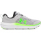 UNDER ARMOUR Assert 10 Laufschuhe Jungen 012 - mod gray/black/hyper green 36