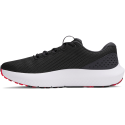 UNDER ARMOUR Charged Surge 4 Laufschuhe Herren 005 - black/anthracite/racer red 45.5