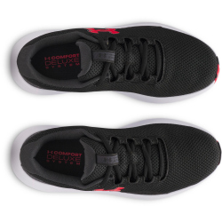 UNDER ARMOUR Charged Surge 4 Laufschuhe Herren 005 - black/anthracite/racer red 45.5