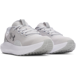 UNDER ARMOUR Charged Surge 4 Laufschuhe Damen 014 - halo gray/metallic silver/metallic silver 37.5