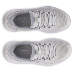 UNDER ARMOUR Charged Surge 4 Laufschuhe Damen 014 - halo gray/metallic silver/metallic silver 37.5