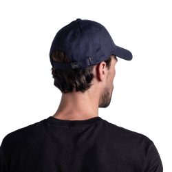BUFF Essential Baseball Cap solid navy